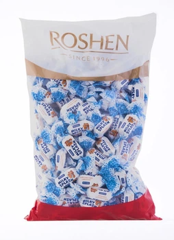 Цукерки Roshen Milky Splash з молочною начинкою 1 кг