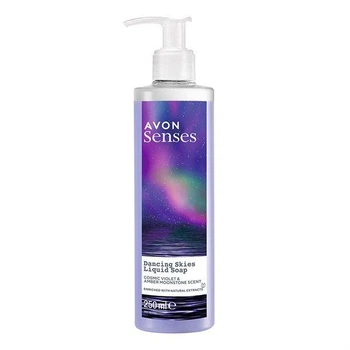 Жидкое мыло для рук Avon Senses «Небесное сияние» с ароматом малины и фиалки 250 мл