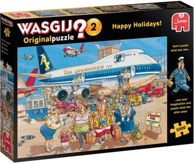 Пазл Jumbo Wasgij ? Original 2 Happy Holidays 1000 елементів 81922 (8710126819227)