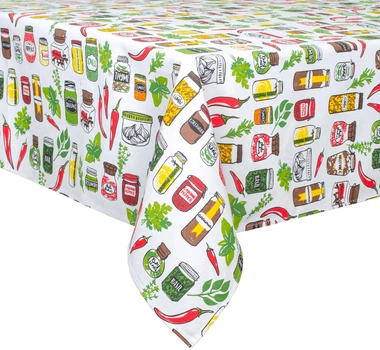 Скатертина Home Line Спеції Червона 120х150 см (184225)