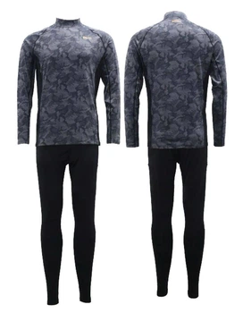 Комплект тактического термобелья Remington Intensive Camo - Darkcamo до -35°C с флисовой подкладкой 2XL