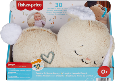 Мягкая игрушка Fisher-Price Сладкие сны зайчонка (HXG97)