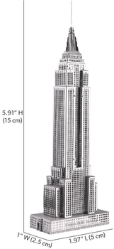 Model do składania Piececool Empire State Building (6927897204790)