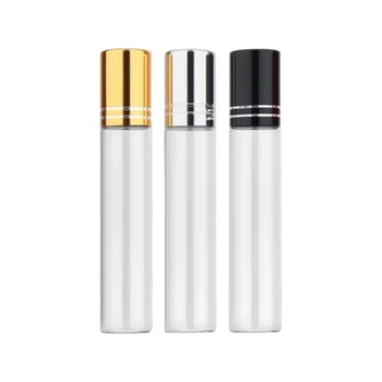 Флакони Набір 3 Шт (Black, Gold, Silver) Для Масляних Парфумів 10 Мл