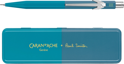 Олівець механический Caran d'Ache Paul Smith HB Блакитний (7630002354530)