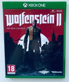 Wolfenstein II The New Colossus, английская версия - диск для Xbox One, Б/У