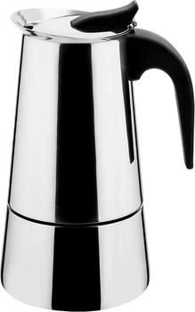 Кавоварка гейзерна Vinzer Moka Inox Induction на 9 чашок (50393)