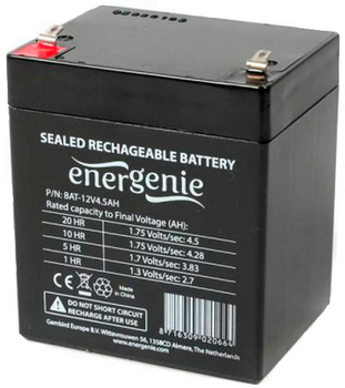 Акумуляторна батарея EnerGenie 12V 4.5Ah (BAT-12V4.5AH)