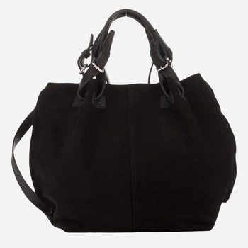 Сумка женская из натуральной кожи ARTiS Bags 985 замш/4620 Черная