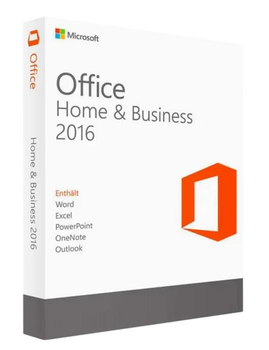 Лицензия Microsoft Office Home and Business 2016 (BOX)