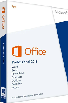 Microsoft Office Professional 2013 BOX