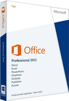 Электронная Лицензия Microsoft Office Professional 2013 (ESD)