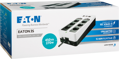 ДБЖ Eaton 3S 450 DIN 270W/450VA (3S450D)