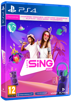 Гра PS4 Let's Sing 2025 (Blu-ray диск) (4020628582159)