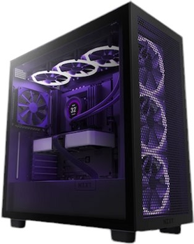 Корпус NZXT H9 Flow Mid-Tower Matte Black (CM-H91FB-01)