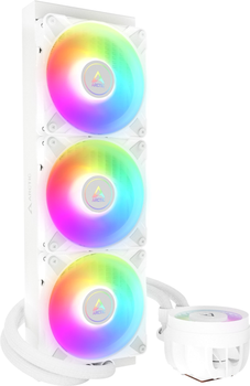 Система рідинного охолодження Arctic Liquid Freezer III 360 A-RGB White (ACFRE00152A)