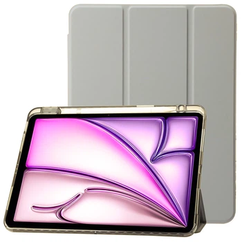 Чохол-книжка Glass Magnet Flip Cover для iPad Pro 11 2025 / iPad Pro 11 2024 з комплектом захисту для камери gray