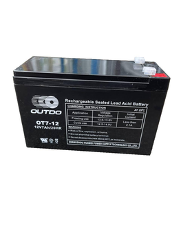 Аккумулятор OUTDO 12V 7Ah AGM