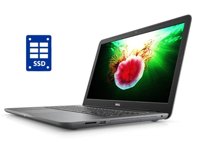 Ноутбук Dell P32E / 17.3" (1600x900) TN / Intel Pentium 4415U (2 (4) ядра по 2.3 GHz) / 4 GB DDR3 / 240 GB SSD / Intel HD Graphics 610 / WebCam / Win 10 / АКБ не держит б/у