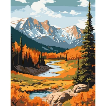 Картина по номерам Art Craft Осень в горах, 40x50 см (11043-AC)