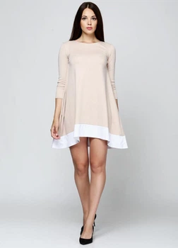 Жіноча сукня Подіум Aspen 16806-BEIGE XXL Бежевий