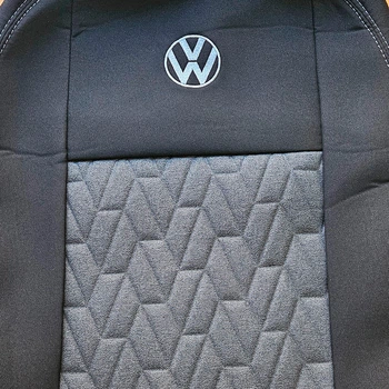 Чохли в салон модельні Favorite для Volkswagen Polo V '09- [седан / суцільн] (комплект) VW24