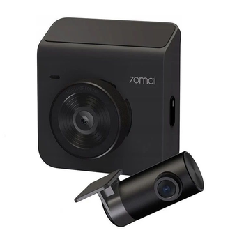 Автомобільний відеореєстратор та камера заднього виду Xiaomi 70mai Smart Dash Cam A400 + Rear Cam RC09 (Grey) [57219]