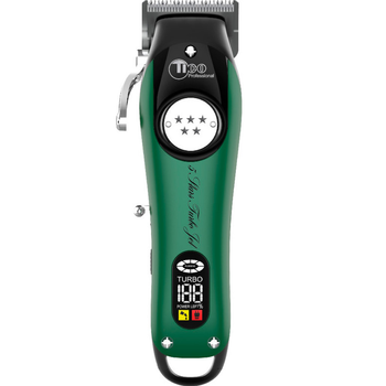 Машинка для стрижки Tico Professional 5 Star Turbo Jet Olive (100425) [78092]