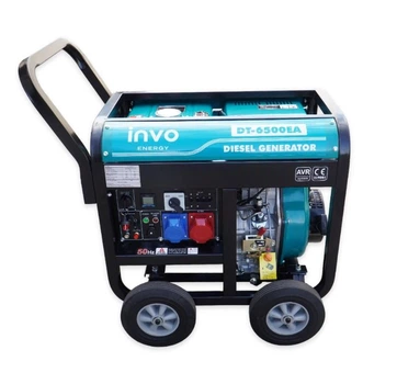 Дизельний генератор INVO DТ-6500EA, 6/6,5 кВт 230/380В