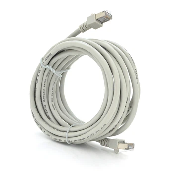 Патч-корд литой RITAR FTP RJ45 Cat.5e 5m серый медь
