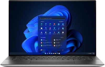 Ноутбук Dell XPS 15 9530 Pure Silver / 15.6" 3.5K OLED Multi-touch / Intel Core i9-13900H / RAM 32 ГБ / SSD 1 ТБ / nVidia GeForce RTX 4070, 8 ГБ / Windows 11 Pro