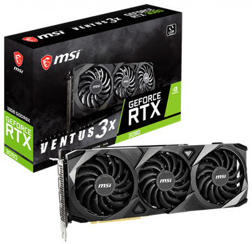 Відеокарта MSI GeForce RTX 3080 VENTUS 3X 10G OC
