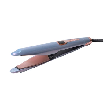 Плойка для накрутки і випрямлення волосся блакитна HAIR CURLER 2 в 1