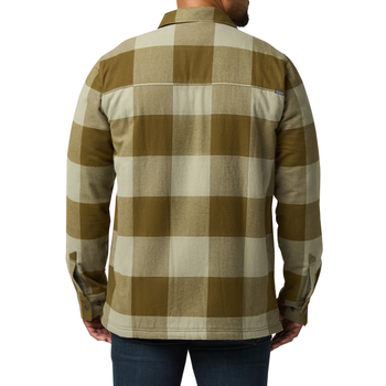 Куртка тактична демісезонна 5.11 Tactical Seth Shirt Jacket Field Green Check 2XL (78042-1148)