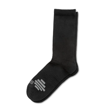 Шкарпетки тактичні 5.11 Tactical Duty Ready + Merino Crew Socks Black M (10053-019)
