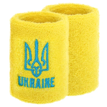Напульсник махровый (1шт) UKRAINE BC-9282 (BC-9282_Желтый)