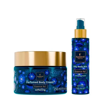 Парфюмированный крем для тела Famirel Softening Essence №1, 250 мл Фамирель & Парфюмированный мист для тела Famirel Silky Essence № 1, 150 мл (085397, 085540)