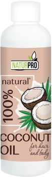 Кокосова олія для тіла та волосся NaturPro Натуральна 200 мл (4820185221054)