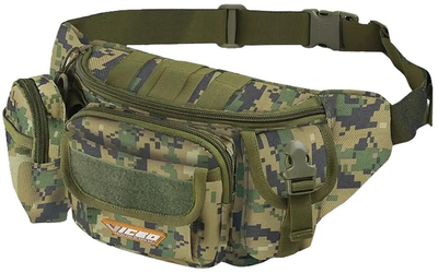 Сумка на пояс Prox Digital Waist Bag 37x10x15cm к:green