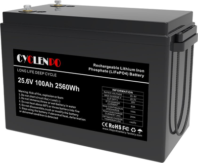 Аккумуляторная батарея Cyclen LiFePO4 25.6 100Ah (44-00080)