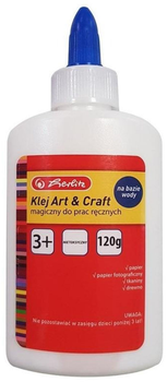 Zestaw klejów w płynie Herlitz Art & Craft 120 g 12 szt (6423967024195)