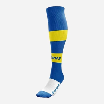 Гетры мужские Zeus Calza Parma Z01374 40-46 Синий/Желтый/Белый (8051565006138)
