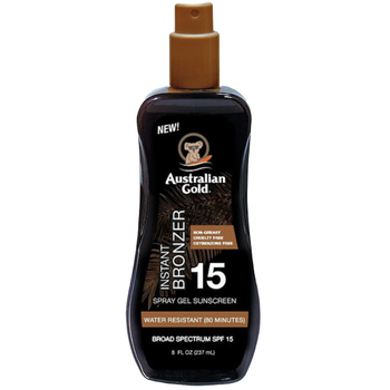 Спрей-гель для загара с бронзатором Australian Gold Sunscreen Bronzer SPF15 237 мл