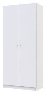 Шафа розпашна для одягу Doros Промо 90х48х204 см Білий (DRS-011197)