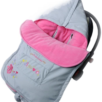 Конверт для автокрісла унісекс Модний карапуз Auto baby 03-00384 сірий
