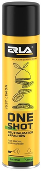 Упаковка нейтралізатор запахів Erla Лимон 600 мл 12 шт. (5906534816627)