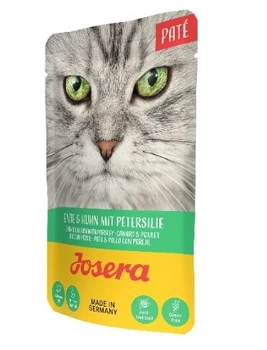 Вологий корм Josera Cat Pate Duck and Chicken with Parsley для дорослих котів, паштет з качкою, куркою і петрушкою, 85 г