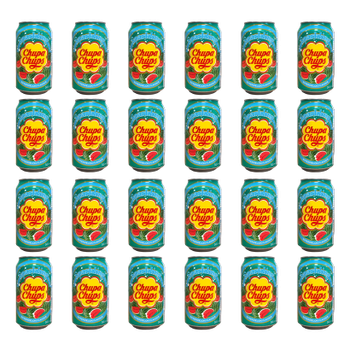 Набор Напиток Chupa Chups 24шт Watermelon Flavour 345ml