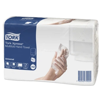 Рушники для рук Tork Xpress Universal 2 шари 190 листів (H2 - Multifold) 1 шт