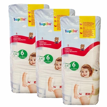 Преміум підгузки - трусики Lupilu soft & dry 6 (16-26 кг) 108 шт